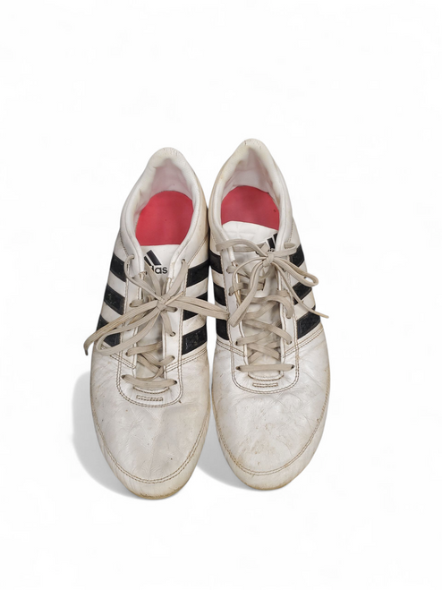 Vist Large View of Product Image Which is Used Adidas Soccer Cleats White Youth 12.0 11863-S000023022