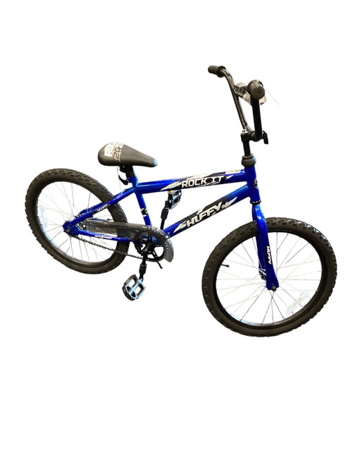Vist Large View of Product Image Which is Used Huffy ROCK IT Cruiser Bike Boys Royal Blue 24"