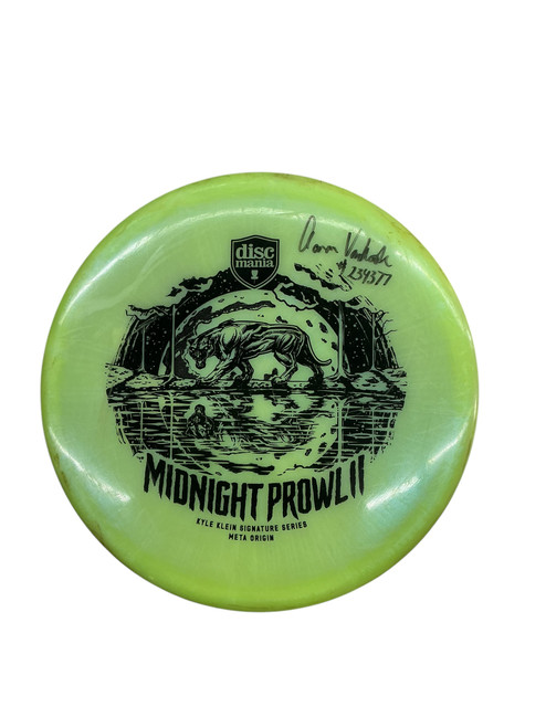 Vist Large View of Product Image Which is Used Discmania ORIGIN MIDNIGHT PROWL II Disc Golf Mid Range None 11890-S000133014