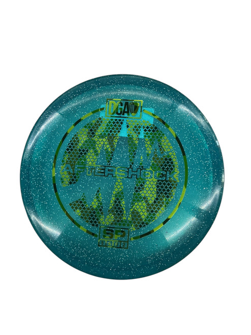Vist Large View of Product Image Which is Used DGA AFTERSHOCK Disc Golf Mid Range Teal 11890-S000133015
