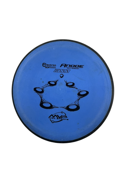 Vist Large View of Product Image Which is Used MVP ELECTRON ANODE Disc Golf Putter Royal Blue 11890-S000133019