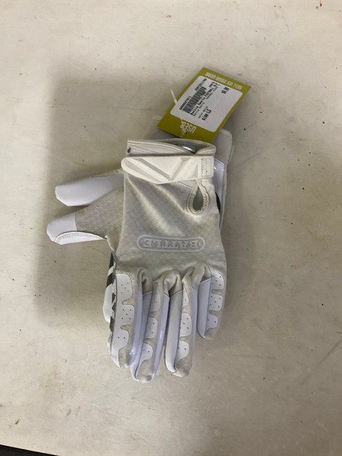 Vist Large View of Product Image Which is Used Battle Sports FOOTBALL GLOVES YL FB Gloves White LG 11790-S000047011