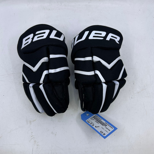 Vist Large View of Product Image Which is Used Bauer LEGACY Junior Gloves Black 10" 10589-S000416232
