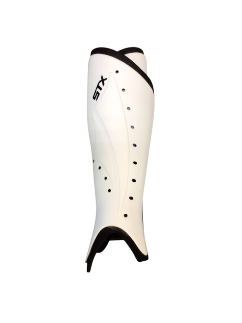 Vist Large View of Product Image Which is Used STX SHIN GUARDS FH Shin Guards White 13 1/2" 11768-S000225639