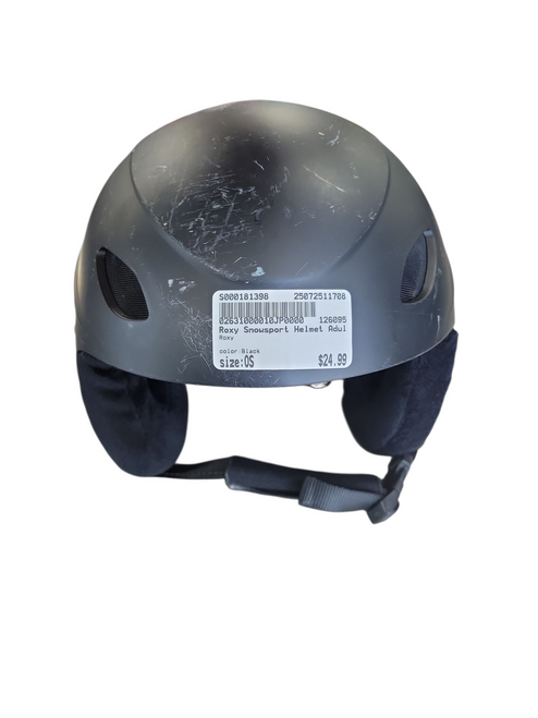 Vist Large View of Product Image Which is Used Roxy Snowsport Helmet Adult Black One Size 11708-S000181398