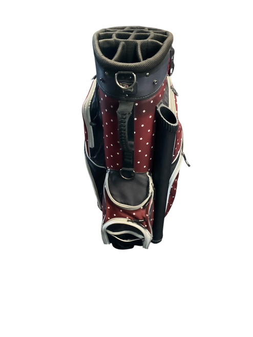 Vist Large View of Product Image Which is Used SUITCASE GOLF BAG Womens Stand Bag Maroon 11512-S000225027