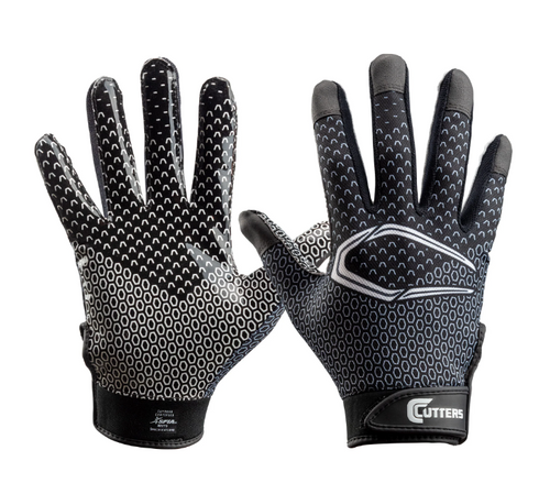 Vist Large View of Product Image Which is New Cutters Youth Game Day Receiver Football Gloves 11809-96ICUTGAMEDAYGLO