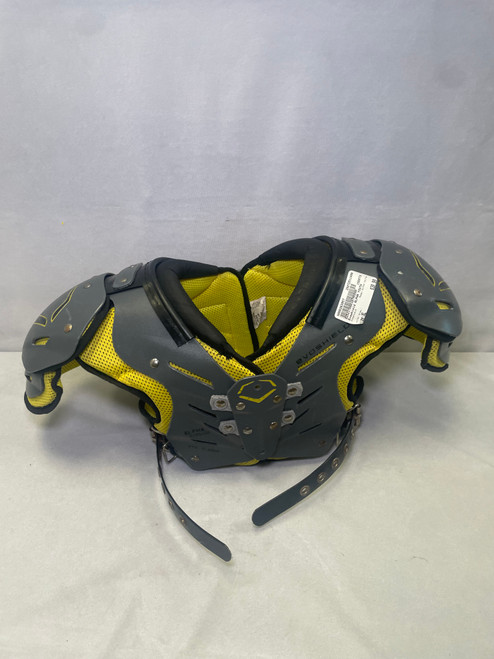 Vist Large View of Product Image Which is Used Evoshield ALPHA YOUTH FB Shoulder Pads Grey XL 11490-S000263957