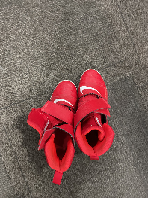 Vist Large View of Product Image Which is Used Nike FAST FLEX BB/SB Cleats Red Junior 05.5