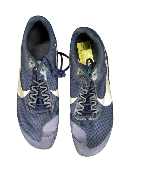 Vist Large View of Product Image Which is Used Nike Track & Field Cleats Adult Navy Blue Senior 11