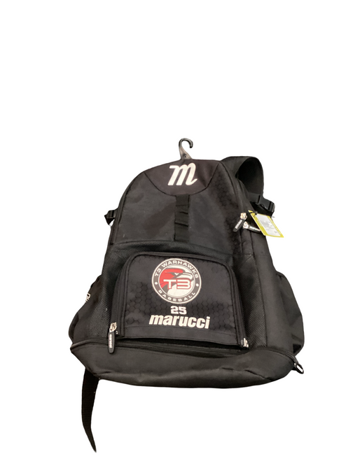Vist Large View of Product Image Which is Used Marucci BACKPACK BLK BB/SB Player Backpack Black