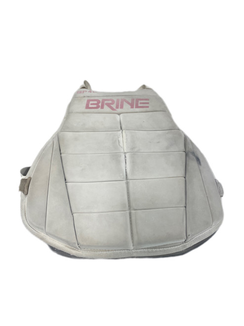 Vist Large View of Product Image Which is Used Brine BP4L LAX Goalie Chest M White MD 11735-S000351072