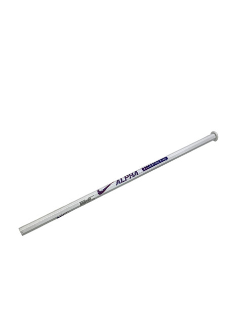Vist Large View of Product Image Which is Used Nike ALPHA HUARACHE Mens Atk/Mid LAX Shaft White 11347-S000251765