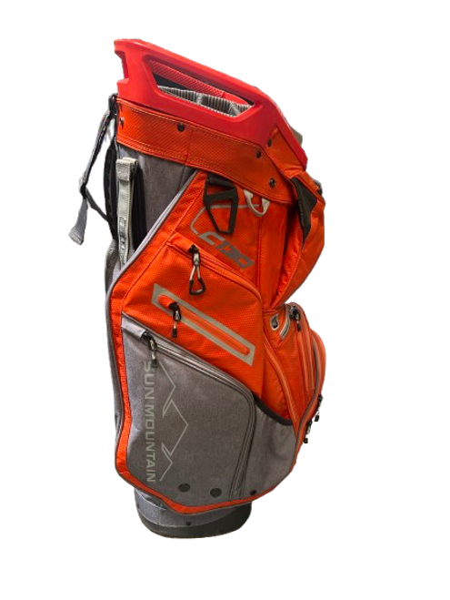 Vist Large View of Product Image Which is Used Sun Mtn SUN MTN C150 CART BAG Mens Cart Bag Orange 11843-S000016535