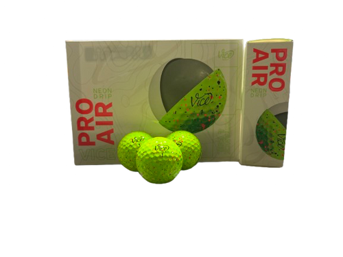 Vist Large View of Product Image Which is Used VICE PRO AIR NEON DRIP 12 PK 12 Pack - Golf Balls 11843-S000016539