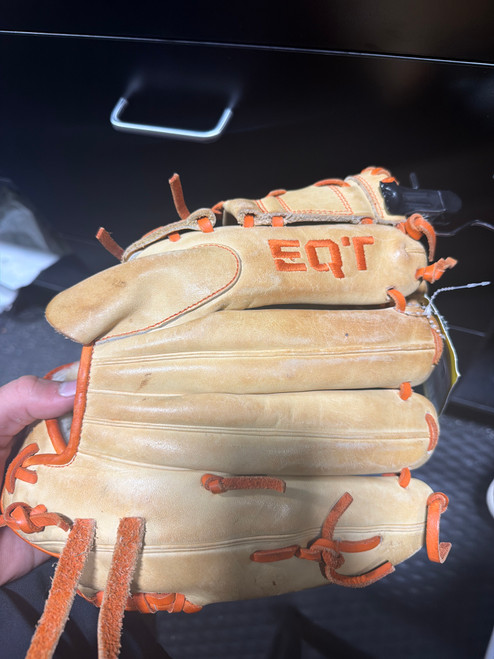 Vist Large View of Product Image Which is Used Adidas EQT BB/SB Glove LH Throw Brown 12"