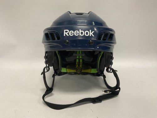 Vist Large View of Product Image Which is Used Reebok Hockey Helmet Only Navy Blue SM