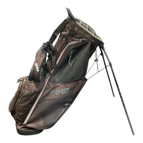 Vist Large View of Product Image Which is Used Ping HOOFER 14 WAY Mens Stand Bag Black 11362-S000161672