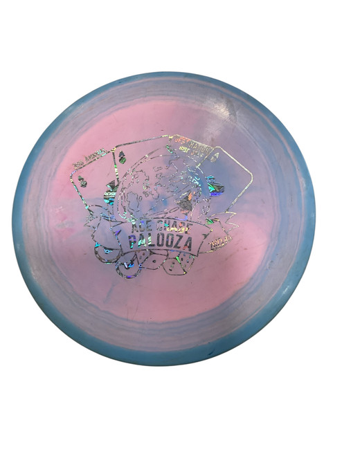 Vist Large View of Product Image Which is Used Discraft BUZZ Disc Golf Mid Range Pink 11884-S000049375
