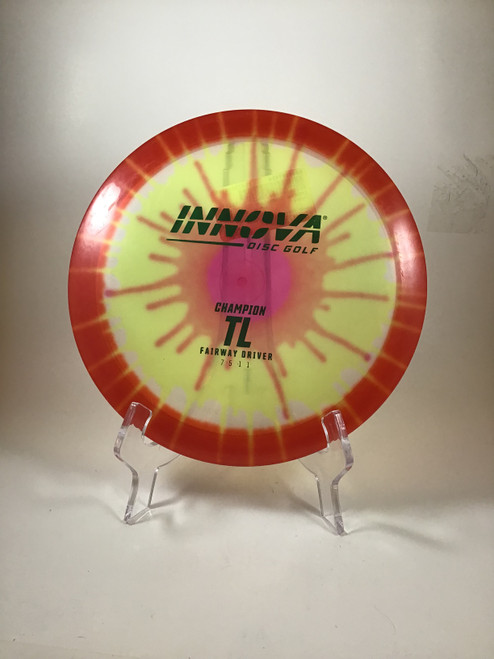 Vist Large View of Product Image Which is Used Innova CHAMPION TL Disc Golf Driver Green 175g 10105-S000287454