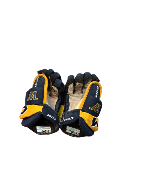 Vist Large View of Product Image Which is Used CCM 85C Youth Gloves Navy Blue 9" 11843-S000016541