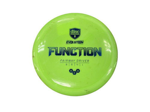 Vist Large View of Product Image Which is USED Discmania FUNCTION Disc Golf Driver Green 173g