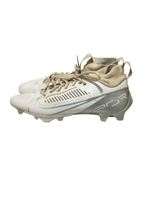 Vist Large View of Product Image Which is Used Nike Adult FB Cleats White Senior 10 11834-S000038084