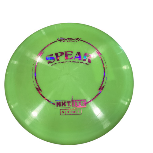 Vist Large View of Product Image Which is Used Gateway SPEAR Disc Golf Driver Green 11884-S000049389
