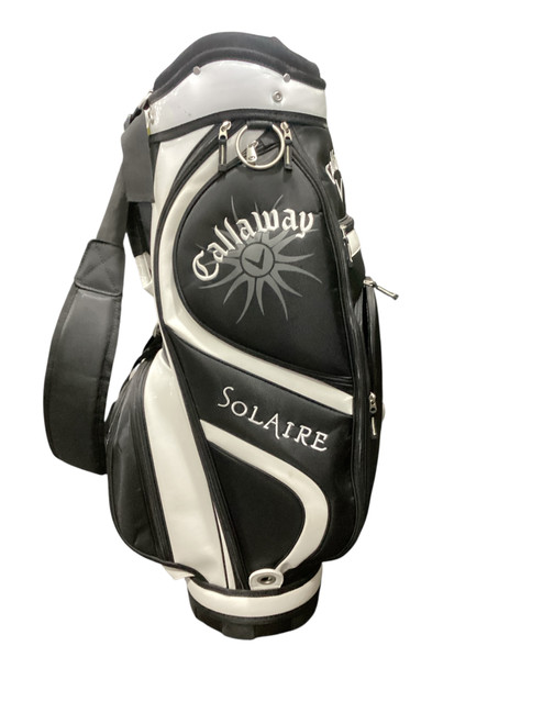 Vist Large View of Product Image Which is Used Callaway SOLAIRE Mens Cart Bag Black 11804-C000255049