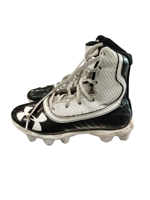 Vist Large View of Product Image Which is Used Under Armour HIGHLIGHT Jr FB Cleats Black Junior 03.5 11866-S000026850