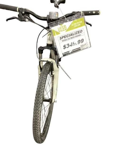 Vist Large View of Product Image Which is Used Specialized MYKA Mountain Bike Womens White 38-42cm - 15-16" - SM Frame