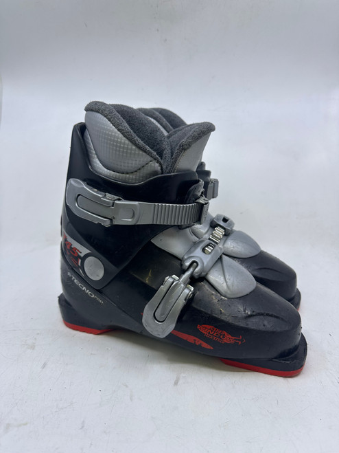Vist Large View of Product Image Which is Used Tecno Pro T45 Boys DH Ski Boot Black 225 MP - J04.5 - W5.5 10589-S000416257