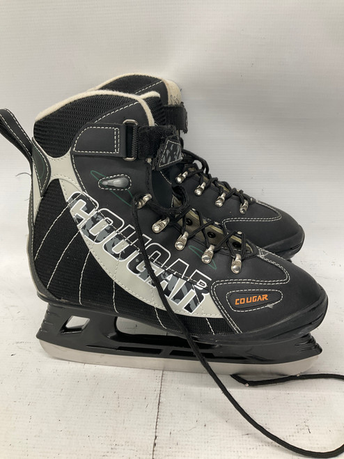 Vist Large View of Product Image Which is Used COUGAR SOFTBOOT Mens Softboot Skate Black Senior 8 11836-S000028893