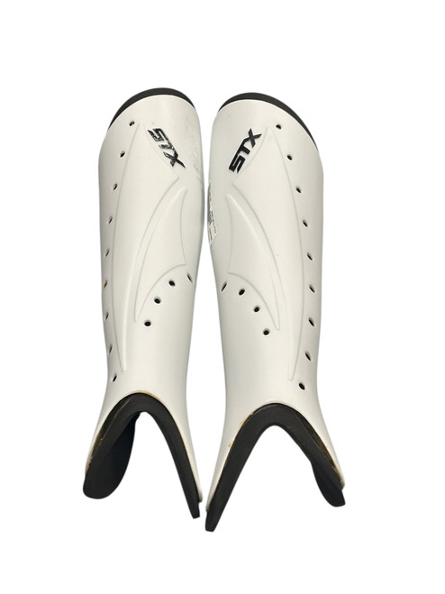 Vist Large View of Product Image Which is Used STX STX FH SHINGUARDS FH Shin Guards White 13"