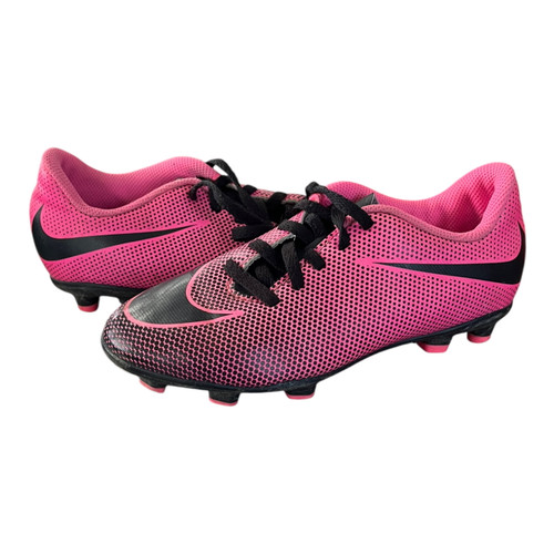 Vist Large View of Product Image Which is Used Nike Soccer Cleats Pink Junior 01.5 11820-S000043968