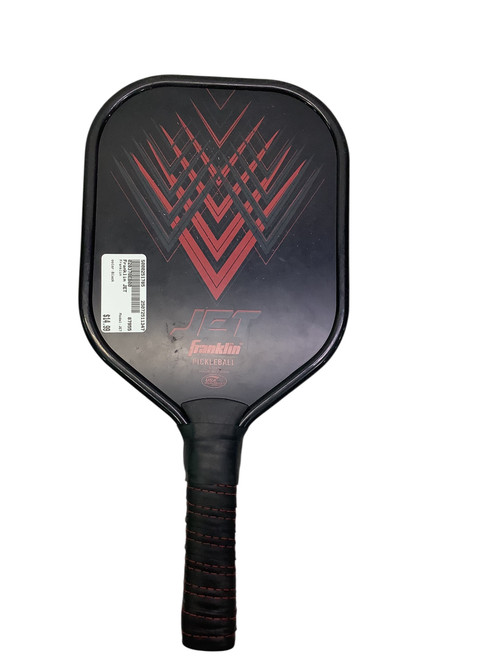 Vist Large View of Product Image Which is Used Franklin JET Pickleball Racquet Black