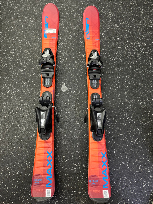Vist Large View of Product Image Which is Used Elan MAXX Boys Skis Only Orange 100 cm 10589-S000416265