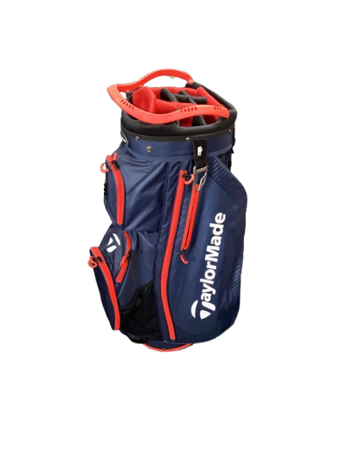 Vist Large View of Product Image Which is Used Taylormade CART BAG Mens Cart Bag White/Red/Navy 11853-S000123545
