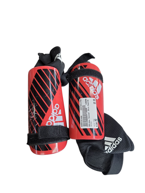 Vist Large View of Product Image Which is Used Adidas Soccer Shin Guards Junior Red MD 11708-S000181406