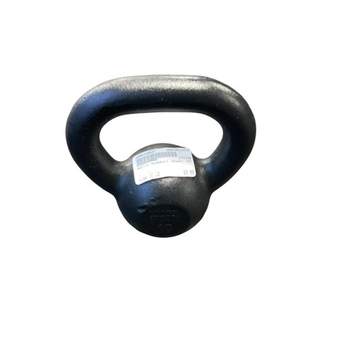 Vist Large View of Product Image Which is Used Kettle Dumbbell (Each) Black 10 lb