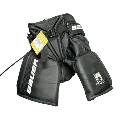 Vist Large View of Product Image Which is Used Bauer BAUER GOALIE PANTS Goalie Bottom Black MD