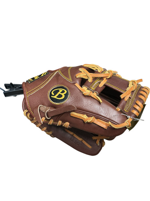 Vist Large View of Product Image Which is Used Bushnell BUCKLER 11.5IN RHT FIELDERS GLOVE BB/SB Glove RH Throw Brown 11 1/2"