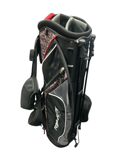 Vist Large View of Product Image Which is Used Top Flite STAND BAG Mens Stand Bag Black 11885-S000186351