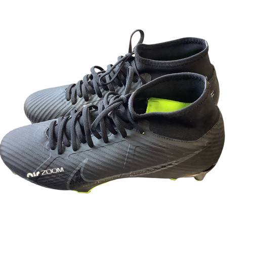Vist Large View of Product Image Which is Used Nike ZOOM MERCURIAL SUPERFLY 9 ACADEMY FG Soccer Cleats Black Senior 6.5 11479-S000399590