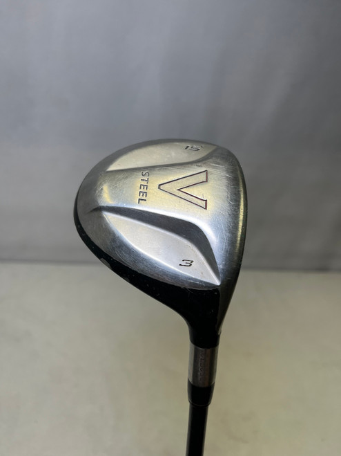 Vist Large View of Product Image Which is Used Taylormade V STEEL Mens Fairway Wood RH 3 Wood 11490-S000263971