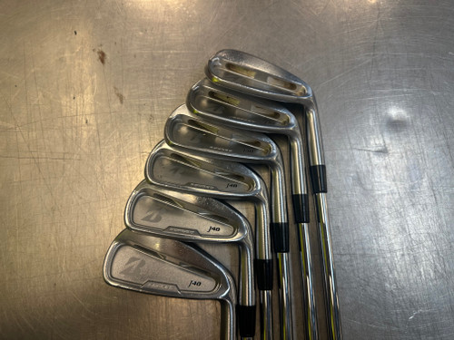 Vist Large View of Product Image Which is Used Bridgestone J40 FORGED Mens Iron Set RH 5I-PW 11339-S000192362