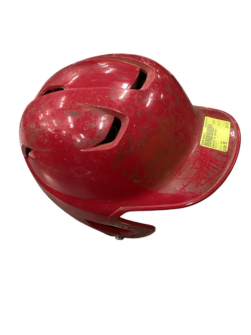 Vist Large View of Product Image Which is Used Easton Z5 Batting Helmet No Mask Red MD 11613-S000164413