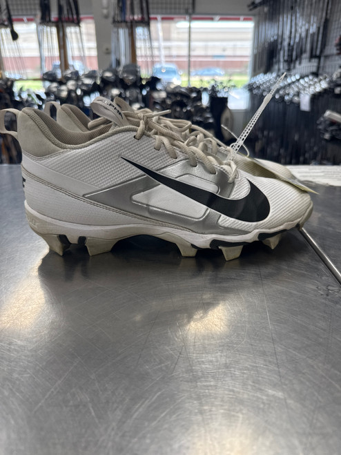 Vist Large View of Product Image Which is Used Nike ALPHA Adult FB Cleats White Senior 10.5 10558-S000239306