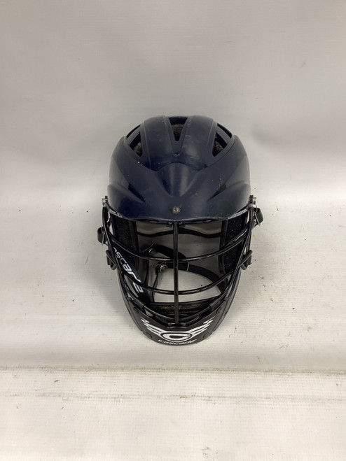 Vist Large View of Product Image Which is Used Cascade CS Lacrosse Helmet Navy Blue One Size