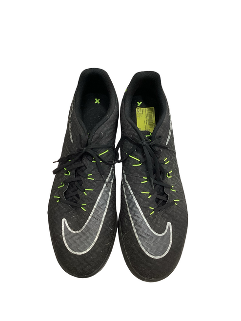Vist Large View of Product Image Which is Used Nike HYPER VENOM X Soccer Indoor Shoes Black Senior 12 11613-S000164425